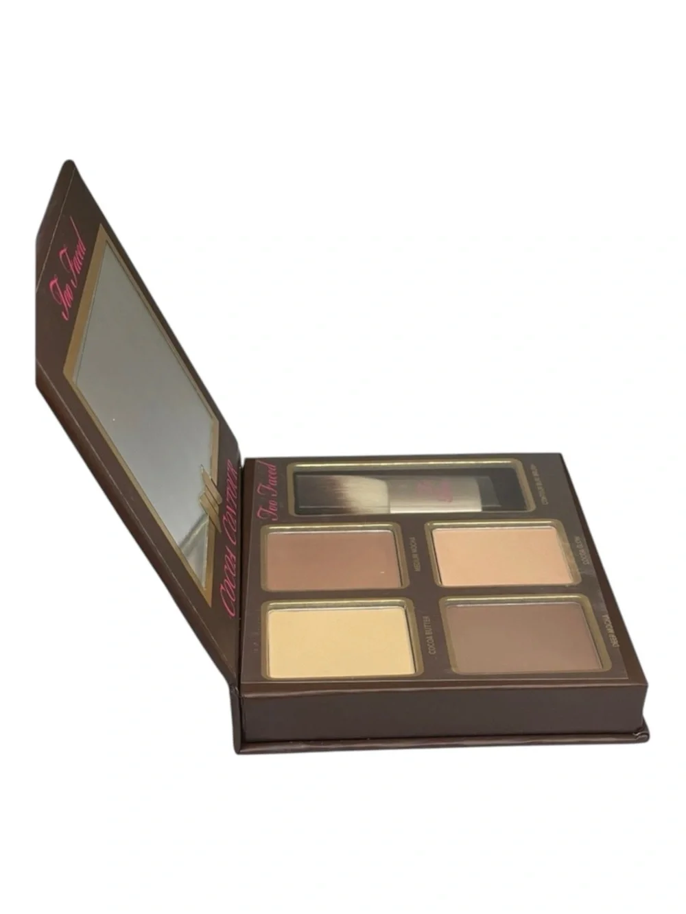 VHTF: new Too Faced ㋛ Cocoa Contour Face Palette Kit ㋛ Baby Buki Brush ㋛ 4 Color